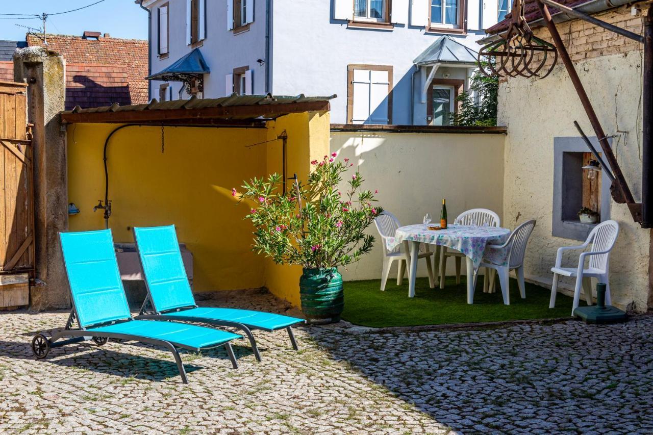 Ma Rose Des Lumieres Maison Independante 6 Personnes Avec Grande Cour Griesheim-près-Molsheim Exterior foto
