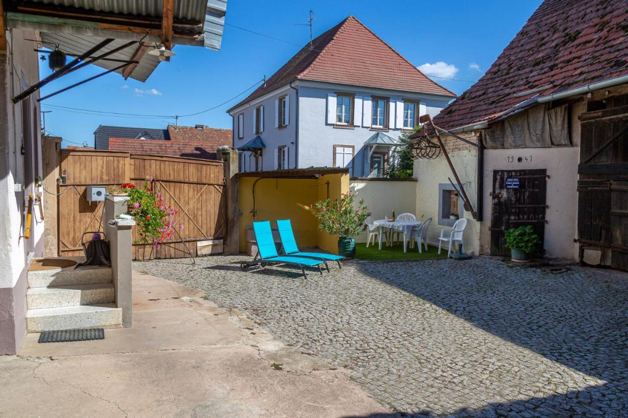 Ma Rose Des Lumieres Maison Independante 6 Personnes Avec Grande Cour Griesheim-près-Molsheim Exterior foto